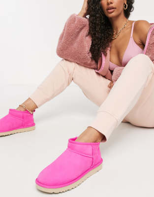 bright pink ugg boots