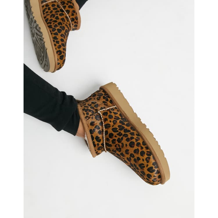 Ugg leopard best sale print shoes