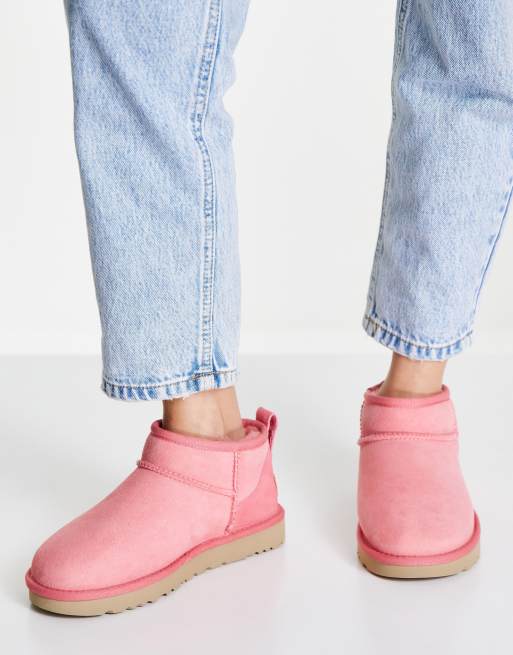 ugg classic ultra mini pink