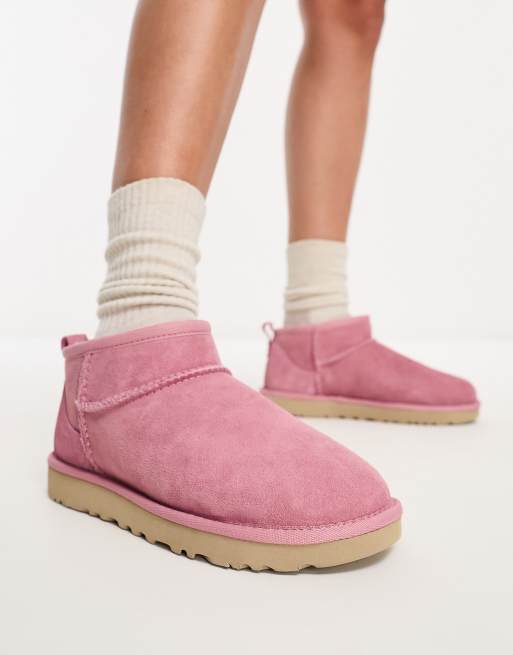 UGG Classic Ultra Mini Boot ASOS Exclusive Cameo Rose (Women's) -  1116109-QRT - US