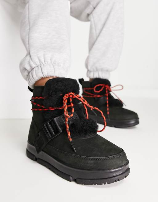 UGG Classic Weather Hiker boots in black ASOS