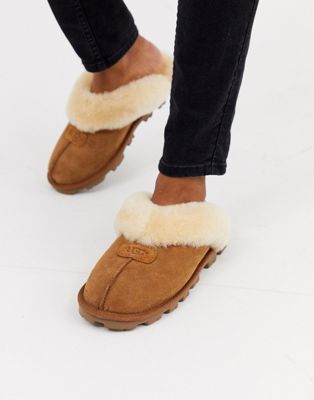 UGG Coquette Chestnut Slippers | ASOS