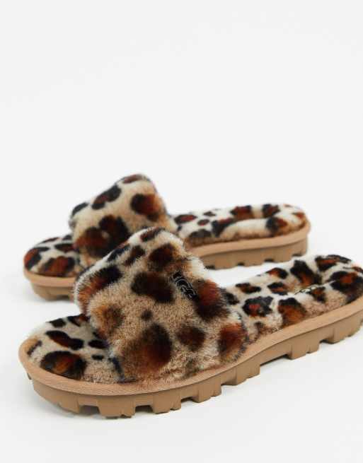 Ciabatte 2025 ugg leopardate