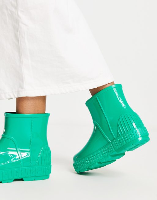 Ugg rain on sale boots green