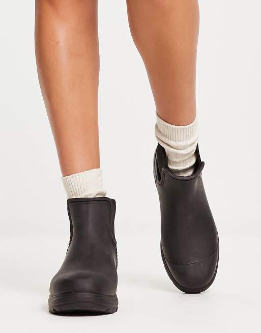 UGG Droplet rain boots in black | ASOS