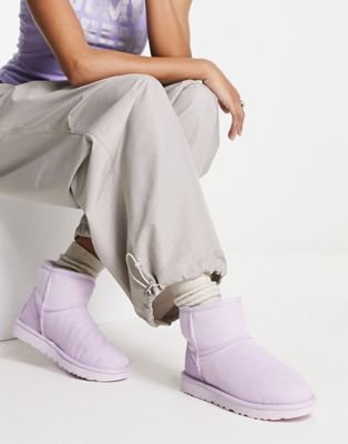 UGG Exclusive Classic Mini II boots in lilac