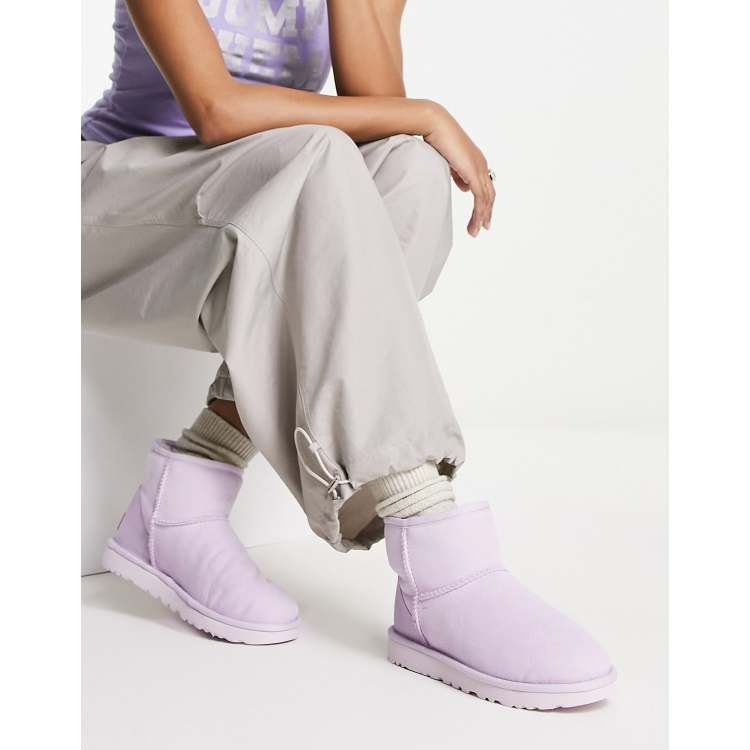 Purple low top clearance uggs