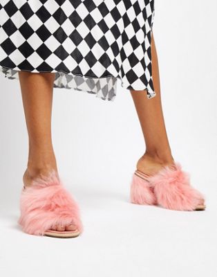 UGG Exclusive Rosa Pink Fluff Heeled 