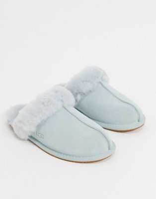 ugg grey scuffette ii slippers