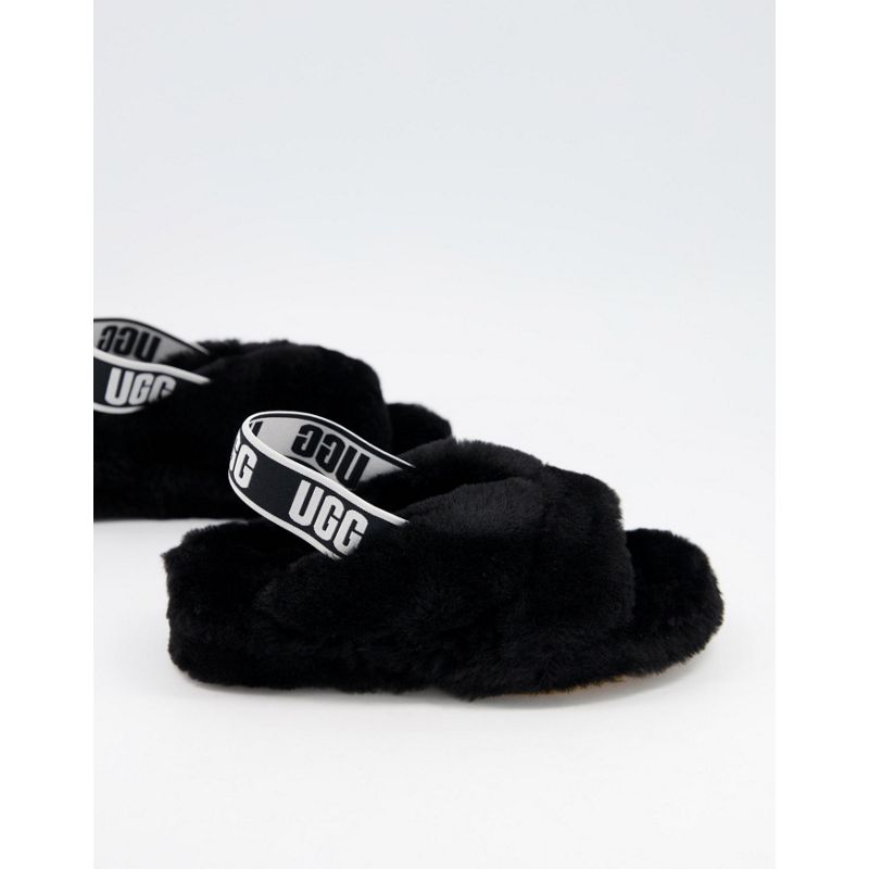 WzlGt Donna UGG - Fab Yeah - Pantofole sliders nere