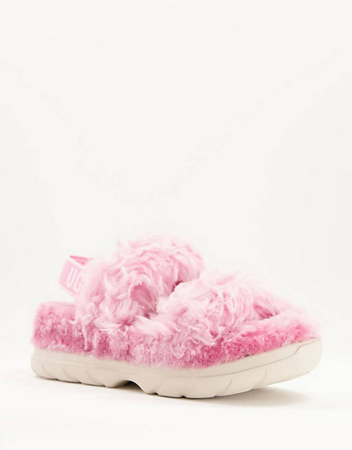UGG Fluff Sugar sandals in pink - PINK