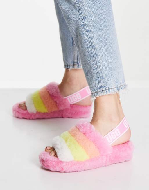 Sachet pink ugg store slides