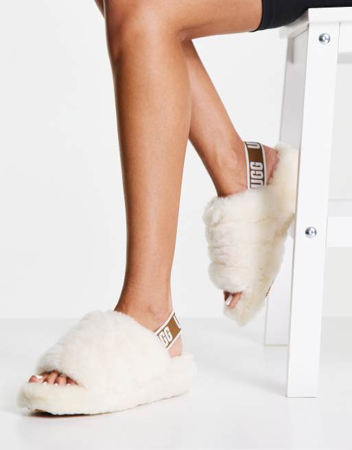 Ugg yeah fluff slides hot sale