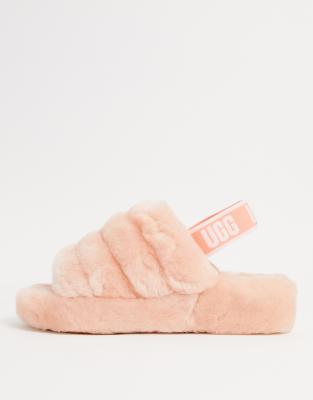 fluffy pink uggs