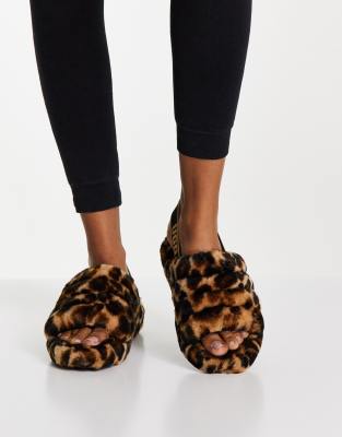 leopard print ugg sandals