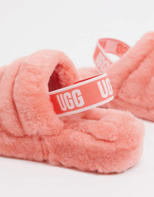 Ugg fluff yeah outlet coral