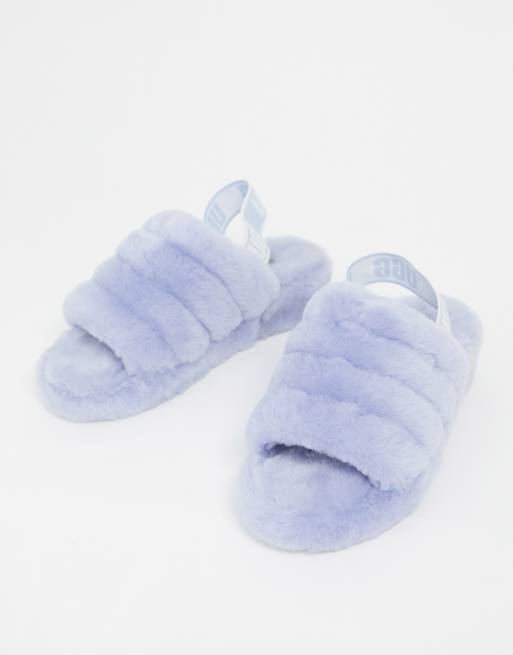 Ugg Fluff Yeah slide slippers in blue