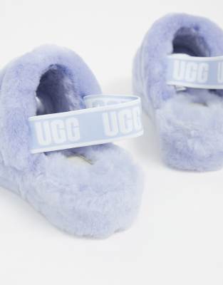 blue ugg slippers