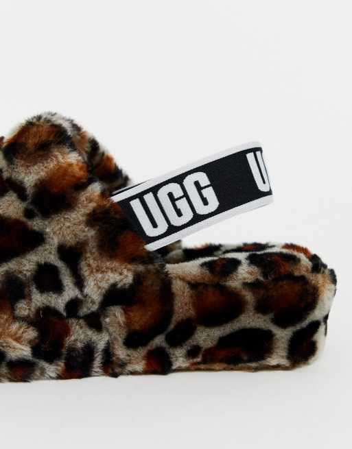 Ugg yeah leopard online slippers