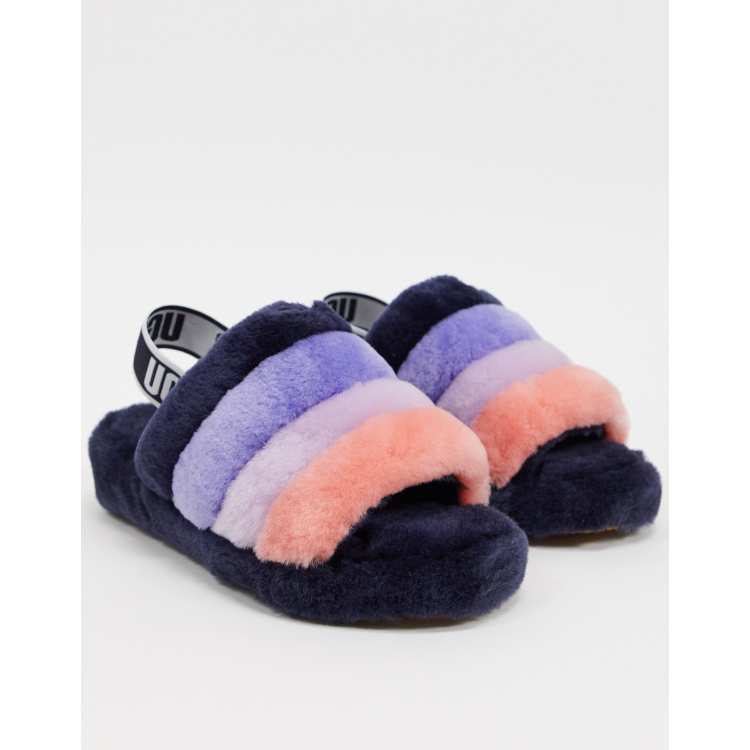 Ugg fluff best sale yeah blue multi