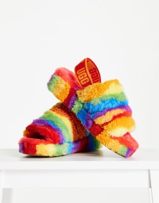 ugg slides colorful