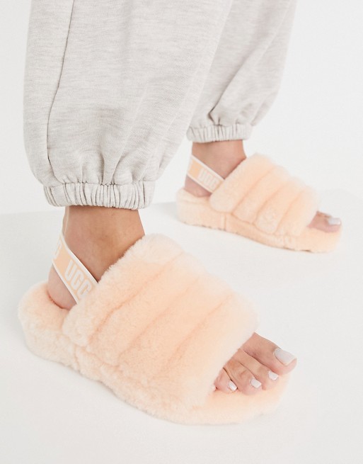 UGG Fluff Yeah Slide slippers in scallop