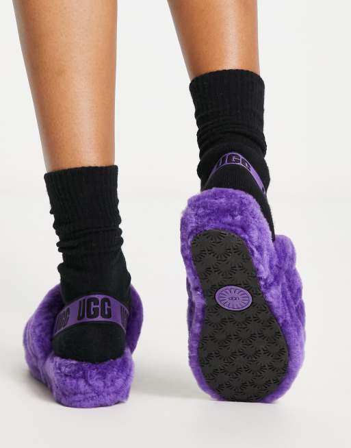 Uggs fluff best sale yeah purple