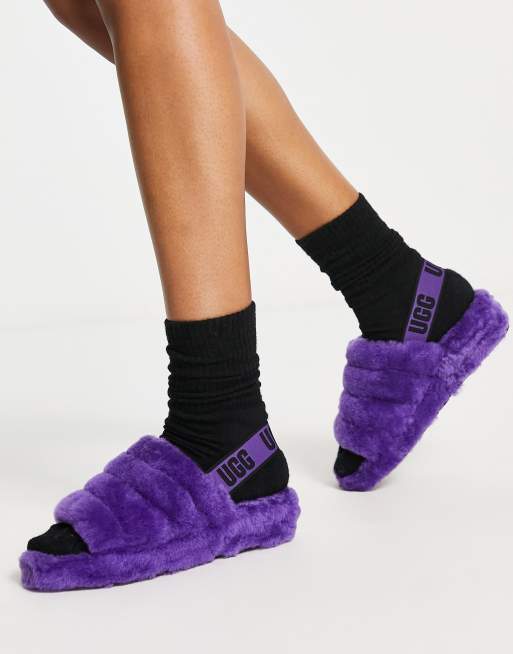 Ugg on sale slides purple