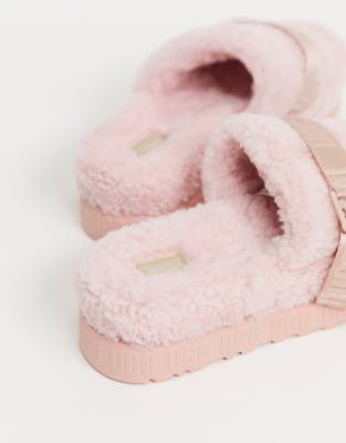 ugg claquette rose