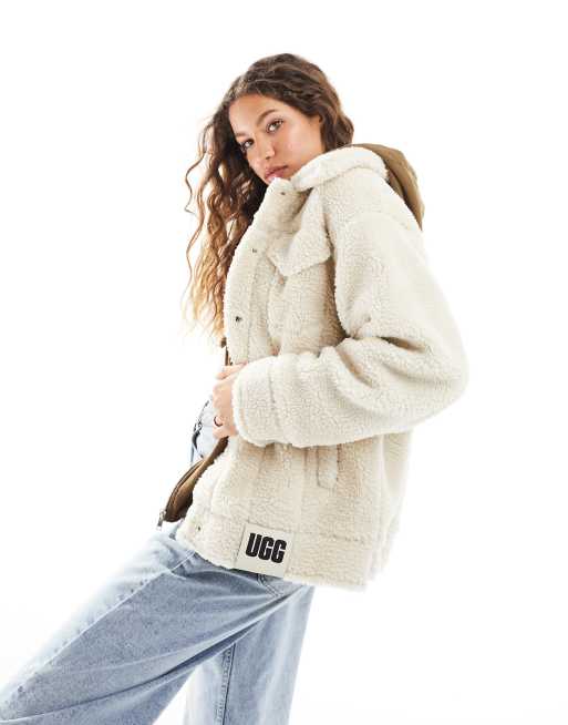 Ugg hot sale shearling jacket