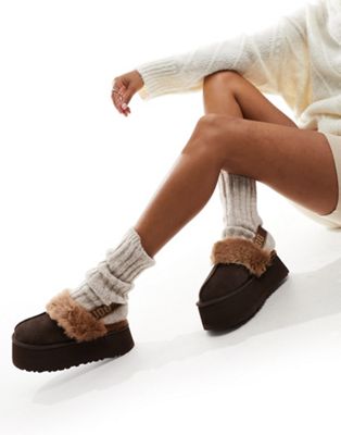 UGG Funkette slippers in brown