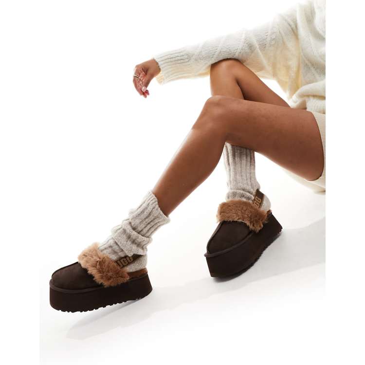 UGG Funkette slippers in brown