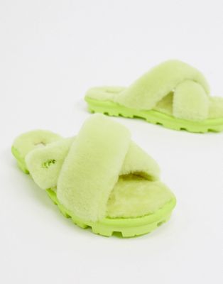 green ugg slippers