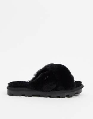 UGG Fuzzette crossover slippers in 