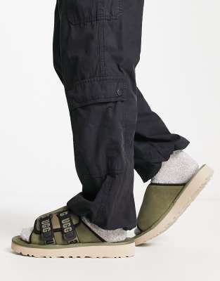 Ugg Goldencoast Slide Sandal In Green