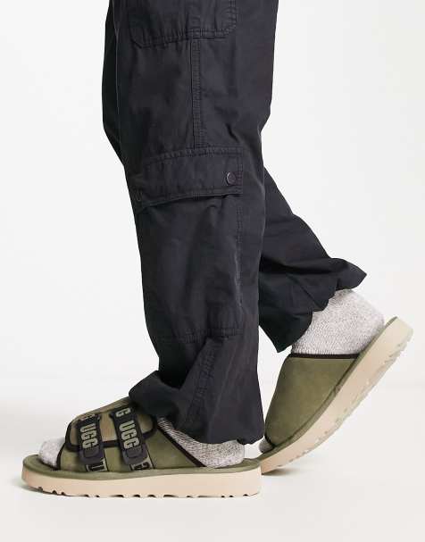UGG golden coast clogs in moss green - view 1