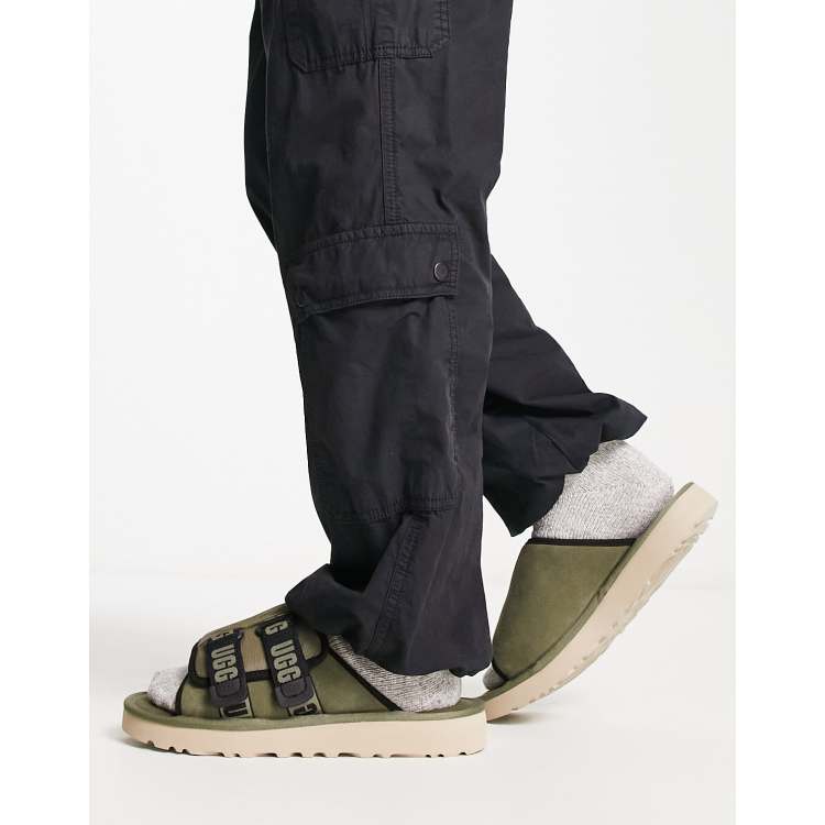 Green  UGG　Meenaモカシン シープスキン＋おまけインソール UGG CLASSIC MINI PLATFORM FELTED GREY SHEARLING LINED BOOTS
