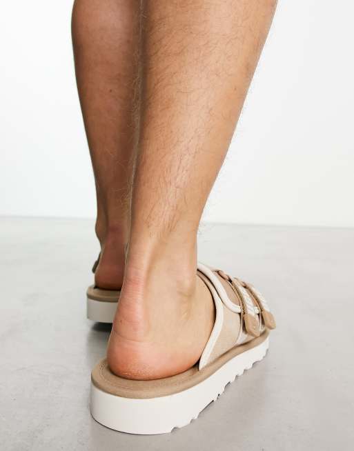 サンダル UGG Mules M Goldencoast Ii - UGG - Leather - Beige $_12.JPG?set_id=880000500F