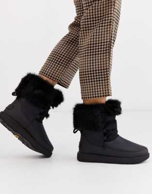 plain black ugg boots