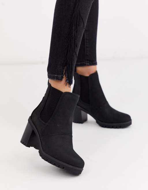 UGG Hazel chunky heeled ankle boots in black