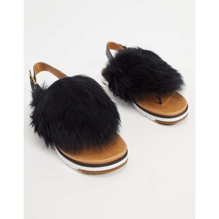 Ugg holly clearance fur slingback