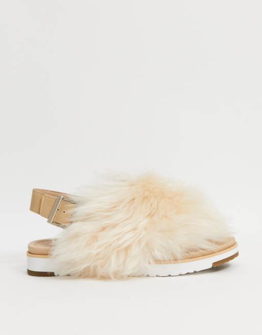 Sandale discount ugg fourrure