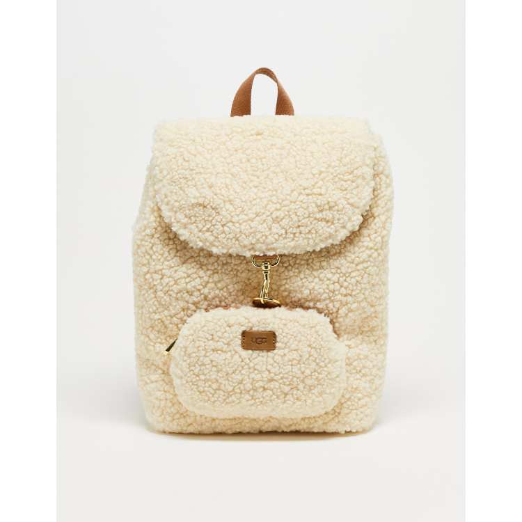 新品 UGG バックパック INARA BACKPACK SHERPA ブラック品番1131433