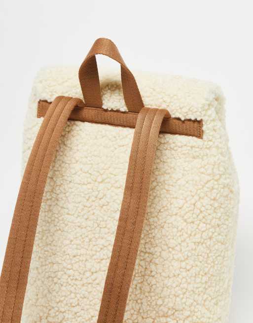 UGG Inara sherpa backpack in cream