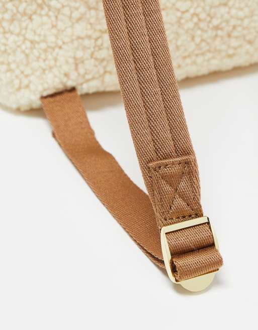 UGG Inara sherpa backpack in cream