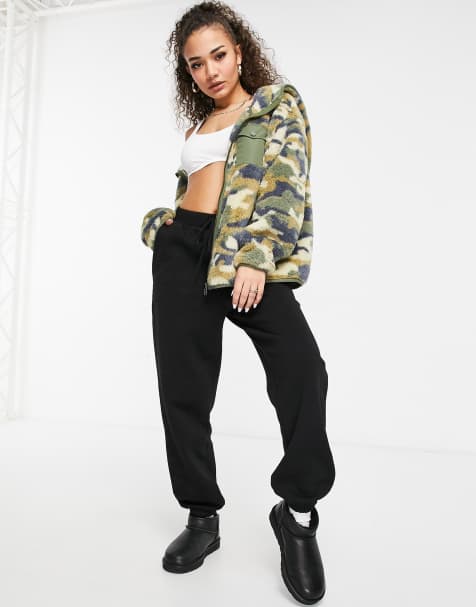 UGG Kadence zip up jacket in camo