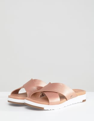 ugg kari sandal rose gold