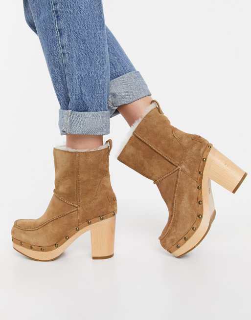 Ugg clogs clearance heels