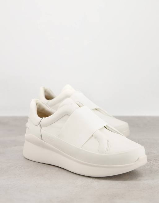 UGG Libu leather trainers in white ASOS