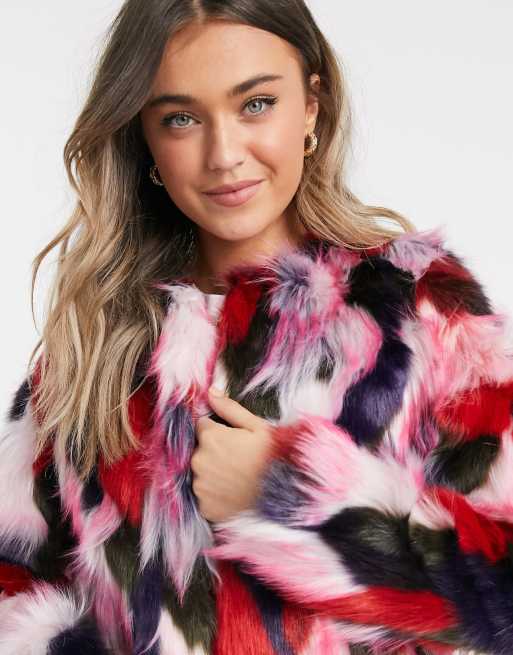 Ugg lorrena shop faux fur jacket